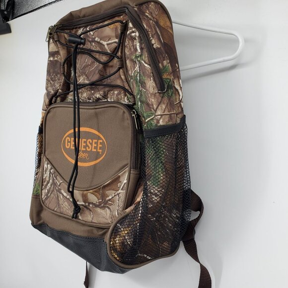 Gensee Beer Camouflage Orange Logo Insulated Cooler Backpack Bag - Picture 4 of 5